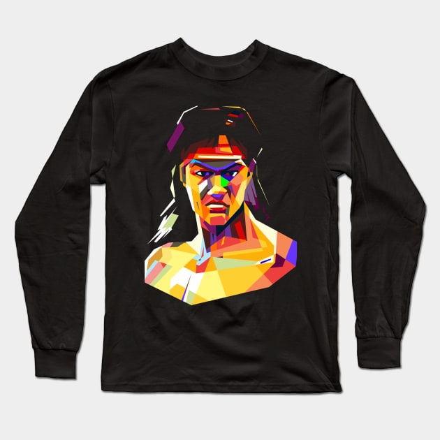 Liu kang Long Sleeve T-Shirt by Shuriken